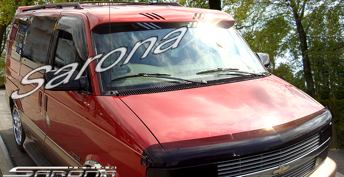 Custom GMC Safari  Mini Van Sun Visor (1984 - 2004) - $325.00 (Part #GM-001-SV)